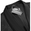 image:imageCOOFANDY Mens Floral Tuxedo Suit Jacket Slim Fit Dinner Jacket Party Prom Wedding Blazer JacketsBlack Paisley Pattern Jacquard 
