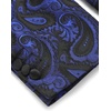 image:imageCOOFANDY Mens Floral Tuxedo Suit Jacket Slim Fit Dinner Jacket Party Prom Wedding Blazer JacketsBlue Paisley