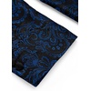image:imageCOOFANDY Mens Floral Tuxedo Suit Jacket Slim Fit Dinner Jacket Party Prom Wedding Blazer JacketsBlue02