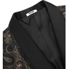 image:imageCOOFANDY Mens Floral Tuxedo Suit Jacket Slim Fit Dinner Jacket Party Prom Wedding Blazer JacketsGolden Paisley