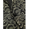 image:imageCOOFANDY Mens Floral Tuxedo Suit Jacket Slim Fit Dinner Jacket Party Prom Wedding Blazer JacketsGolden Paisley Pattern