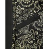 image:imageCOOFANDY Mens Floral Tuxedo Suit Jacket Slim Fit Dinner Jacket Party Prom Wedding Blazer JacketsGolden Paisley Pattern
