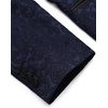 image:imageCOOFANDY Mens Floral Tuxedo Suit Jacket Slim Fit Dinner Jacket Party Prom Wedding Blazer JacketsNavy Blue