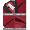 image:imageCOOFANDY Mens Floral Tuxedo Suit Jacket Slim Fit Dinner Jacket Party Prom Wedding Blazer JacketsRed