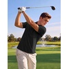 image:imageCOOFANDY Mens Golf Polo Shirts Short Sleeve Quick Dry Moisture Wicking Performance Collared Golf Shirt for MenBlack