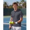 image:imageCOOFANDY Mens Golf Polo Shirts Short Sleeve Quick Dry Moisture Wicking Performance Collared Golf Shirt for MenDark Grey