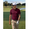 image:imageCOOFANDY Mens Golf Polo Shirts Short Sleeve Quick Dry Moisture Wicking Performance Collared Golf Shirt for MenDark Red