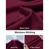 image:imageCOOFANDY Mens Golf Polo Shirts Short Sleeve Quick Dry Moisture Wicking Performance Collared Golf Shirt for MenDark Red