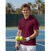 image:imageCOOFANDY Mens Golf Polo Shirts Short Sleeve Quick Dry Moisture Wicking Performance Collared Golf Shirt for MenDark Red