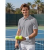 image:imageCOOFANDY Mens Golf Polo Shirts Short Sleeve Quick Dry Moisture Wicking Performance Collared Golf Shirt for MenGrey