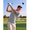 image:imageCOOFANDY Mens Golf Polo Shirts Short Sleeve Quick Dry Moisture Wicking Performance Collared Golf Shirt for MenGrey