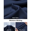 image:imageCOOFANDY Mens Golf Polo Shirts Short Sleeve Quick Dry Moisture Wicking Performance Collared Golf Shirt for MenNavy
