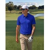 image:imageCOOFANDY Mens Golf Polo Shirts Short Sleeve Quick Dry Moisture Wicking Performance Collared Golf Shirt for MenTrue Blue