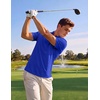 image:imageCOOFANDY Mens Golf Polo Shirts Short Sleeve Quick Dry Moisture Wicking Performance Collared Golf Shirt for MenTrue Blue