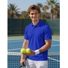 image:imageCOOFANDY Mens Golf Polo Shirts Short Sleeve Quick Dry Moisture Wicking Performance Collared Golf Shirt for MenTrue Blue