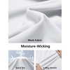 image:imageCOOFANDY Mens Golf Polo Shirts Short Sleeve Quick Dry Moisture Wicking Performance Collared Golf Shirt for MenWhite