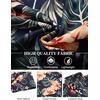 image:imageCOOFANDY Mens Hawaiian Shirt Short Sleeve Floral Button Down Shirts Tropical Holiday Beach ShirtsNavy  Flower 2