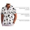 image:imageCOOFANDY Mens Hawaiian Shirt Short Sleeve Floral Button Down Shirts Tropical Holiday Beach ShirtsOff White  Leaf