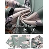 image:imageCOOFANDY Mens Hawaiian Shirt Short Sleeve Floral Button Down Shirts Tropical Holiday Beach ShirtsSage Green  Leaf