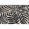 image:imageCOOFANDY Mens Hawaiian Shirts Short Sleeve Button Down Aloha Shirt Casual Beach ClothesBeige Black Leaves