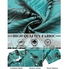 image:imageCOOFANDY Mens Hawaiian Shirts Short Sleeve Button Down Aloha Shirt Casual Beach ClothesGreen