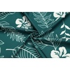 image:imageCOOFANDY Mens Hawaiian Shirts Short Sleeve Button Down Aloha Shirt Casual Beach ClothesGreen Fern Leaves