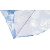 image:imageCOOFANDY Mens Hawaiian Shirts Short Sleeve Button Down Aloha Shirt Casual Beach ClothesLight Blue Palm Leaves