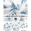 image:imageCOOFANDY Mens Hawaiian Shirts Short Sleeve Button Down Aloha Shirt Casual Beach ClothesWhite