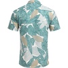 image:imageCOOFANDY Mens Hawaiian Shirts Short Sleeve Casual Button Down Tropical Beach ShirtGreen  Yellow Leaf