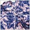 image:imageCOOFANDY Mens Hawaiian Shirts Short Sleeve Casual Button Down Tropical Beach ShirtNavy Blue  Pink Floral