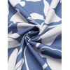 image:imageCOOFANDY Mens Hawaiian Shirts Short Sleeve Casual Button Down Tropical Beach ShirtPurple  White Floral