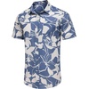 image:imageCOOFANDY Mens Hawaiian Shirts Short Sleeve Casual Button Down Tropical Beach ShirtPurple  White Floral