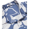 image:imageCOOFANDY Mens Hawaiian Shirts Short Sleeve Casual Button Down Tropical Beach ShirtPurple  White Floral