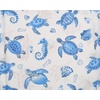 image:imageCOOFANDY Mens Hawaiian Shirts Short Sleeve Casual Button Down Tropical Beach ShirtWhite  Sea Turtles