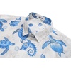 image:imageCOOFANDY Mens Hawaiian Shirts Short Sleeve Casual Button Down Tropical Beach ShirtWhite  Sea Turtles