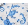 image:imageCOOFANDY Mens Hawaiian Shirts Short Sleeve Casual Button Down Tropical Beach ShirtWhite  Sea Turtles