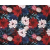 image:imageCOOFANDY Mens Hawaiian Shirts Short Sleeve Casual Button Down Tropical Beach ShirtWine Red  Black
