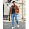 image:imageCOOFANDY Mens Henley Shirts Long Sleeve TShirt Lightweight Fashion Casual Pullover Tee ShirtBlack