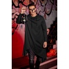 image:imageCOOFANDY Mens Hooded Poncho Cape Cloak Casual Asymmetric Hem Hoodie SweatshirtsBlack