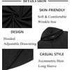 image:imageCOOFANDY Mens Hooded Poncho Cape Cloak Casual Asymmetric Hem Hoodie SweatshirtsBlack