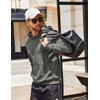 image:imageCOOFANDY Mens Hooded Sweatshirts Long Sleeve Casual Waffle Knit Pullover Hoodies with Kanga PocketDark Grey