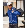 image:imageCOOFANDY Mens Hooded Sweatshirts Long Sleeve Casual Waffle Knit Pullover Hoodies with Kanga PocketRoyal Blue
