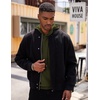 image:imageCOOFANDY Mens Hoodie Casual Drawstring Athletic Hoodies Hooded Pullover Sweatshirts with PocketBarmy Green