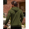 image:imageCOOFANDY Mens Hoodie Casual Drawstring Athletic Hoodies Hooded Pullover Sweatshirts with PocketBarmy Green