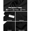 image:imageCOOFANDY Mens Hoodie Casual Drawstring Athletic Hoodies Hooded Pullover Sweatshirts with PocketBlack