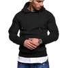 image:imageCOOFANDY Mens Hoodie Casual Drawstring Athletic Hoodies Hooded Pullover Sweatshirts with PocketBlack