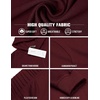 image:imageCOOFANDY Mens Hoodie Casual Drawstring Athletic Hoodies Hooded Pullover Sweatshirts with PocketBurgundy