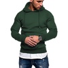 image:imageCOOFANDY Mens Hoodie Casual Drawstring Athletic Hoodies Hooded Pullover Sweatshirts with PocketDark Green