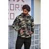image:imageCOOFANDY Mens Hoodie Casual Drawstring Athletic Hoodies Hooded Pullover Sweatshirts with PocketGreen Camo
