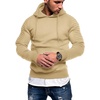 image:imageCOOFANDY Mens Hoodie Casual Drawstring Athletic Hoodies Hooded Pullover Sweatshirts with PocketKhaki